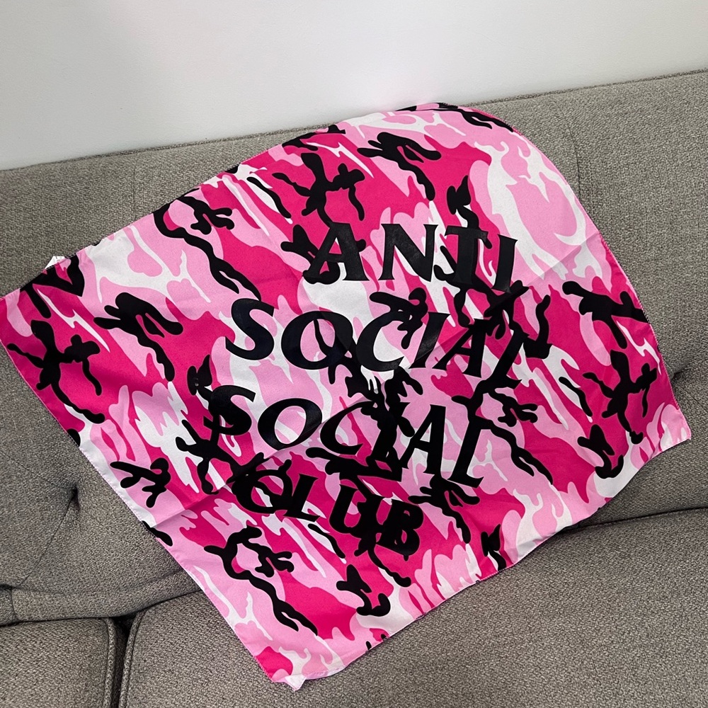 Anti social social club bandana